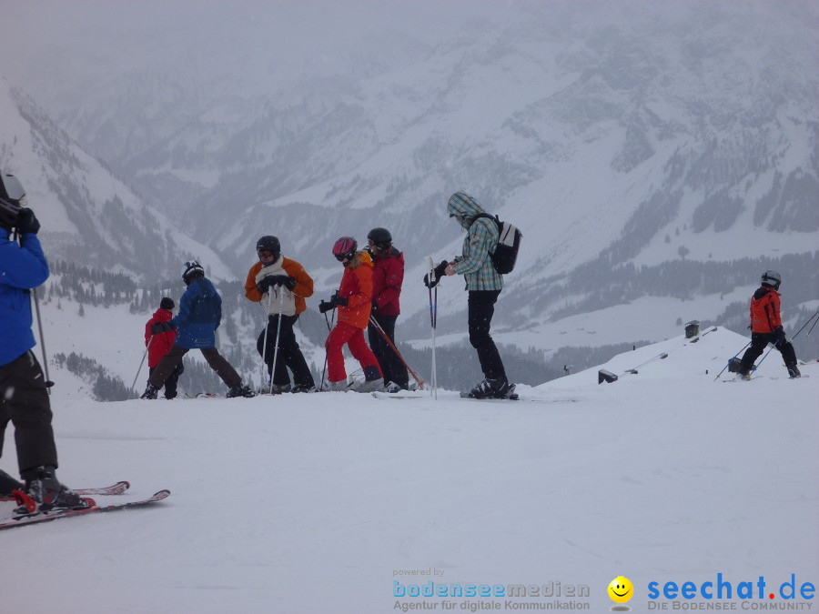 DIEDAMSKOPF - SKITAG: Au-Schoppernau-Oesterreich, 28.12.2010