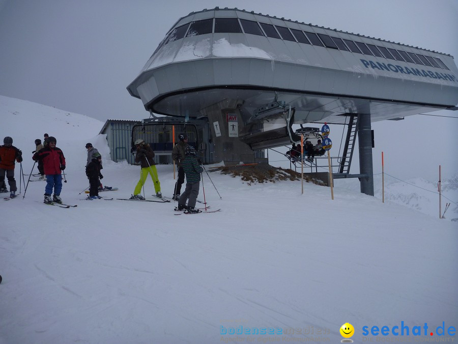 DIEDAMSKOPF - SKITAG: Au-Schoppernau-Oesterreich, 28.12.2010