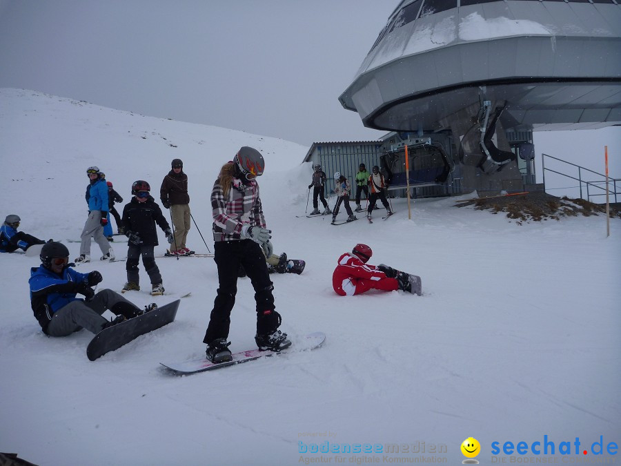 DIEDAMSKOPF - SKITAG: Au-Schoppernau-Oesterreich, 28.12.2010