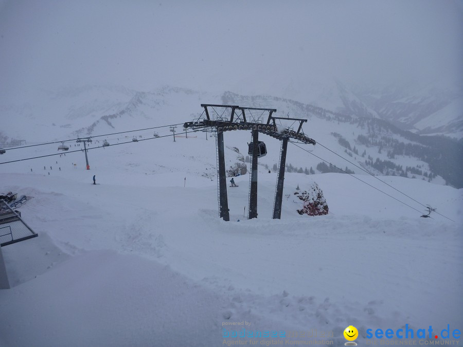 DIEDAMSKOPF - SKITAG: Au-Schoppernau-Oesterreich, 28.12.2010