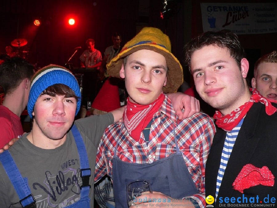 Fanfarenball mit Tom Alex Band: Markelfingen am Bodensee, 15.01.2011