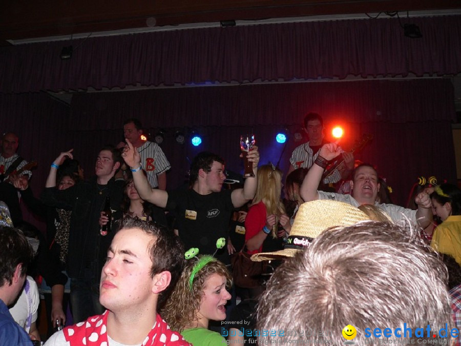 Fanfarenball mit Tom Alex Band: Markelfingen am Bodensee, 15.01.2011