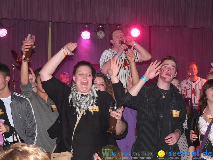 Fanfarenball mit Tom Alex Band: Markelfingen am Bodensee, 15.01.2011