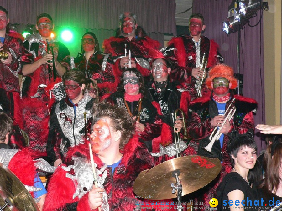 Fanfarenball mit Tom Alex Band: Markelfingen am Bodensee, 15.01.2011