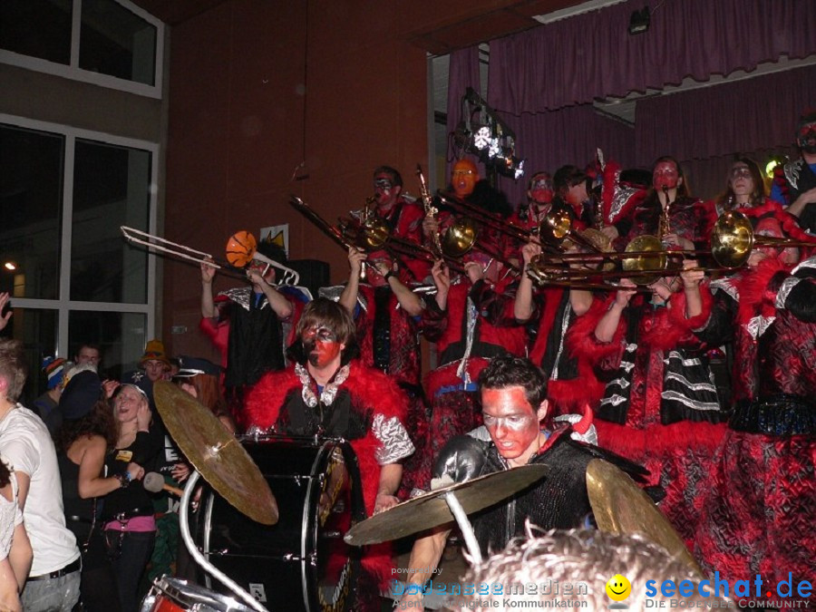 Fanfarenball mit Tom Alex Band: Markelfingen am Bodensee, 15.01.2011