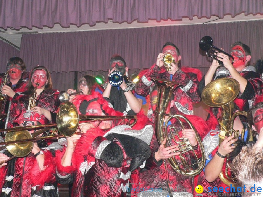 Fanfarenball mit Tom Alex Band: Markelfingen am Bodensee, 15.01.2011