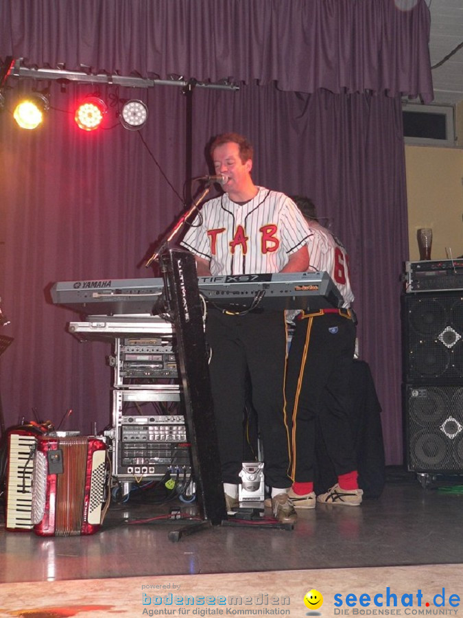 Fanfarenball mit Tom Alex Band: Markelfingen am Bodensee, 15.01.2011