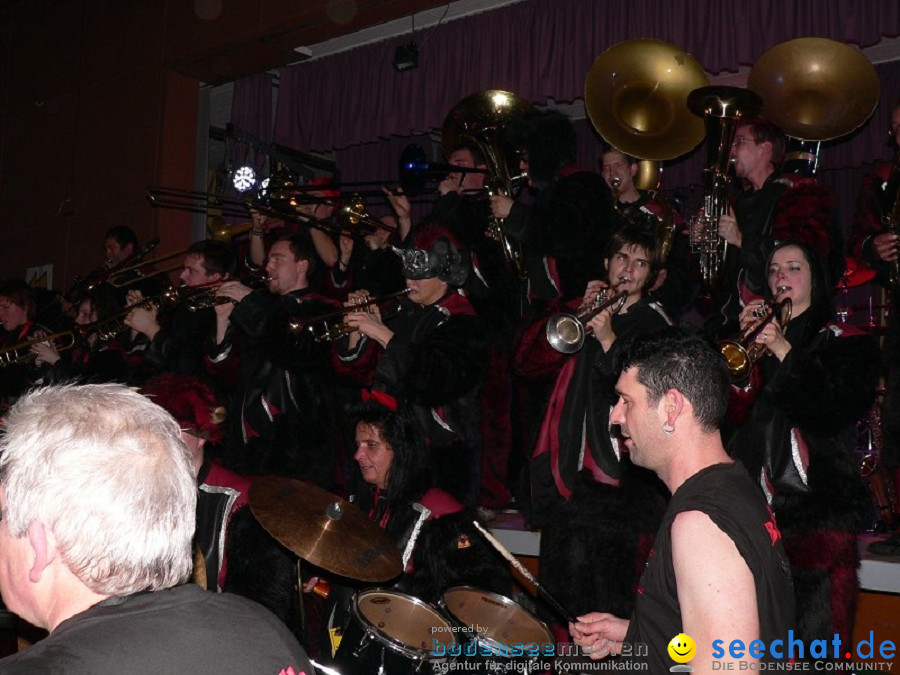 Fanfarenball mit Tom Alex Band: Markelfingen am Bodensee, 15.01.2011