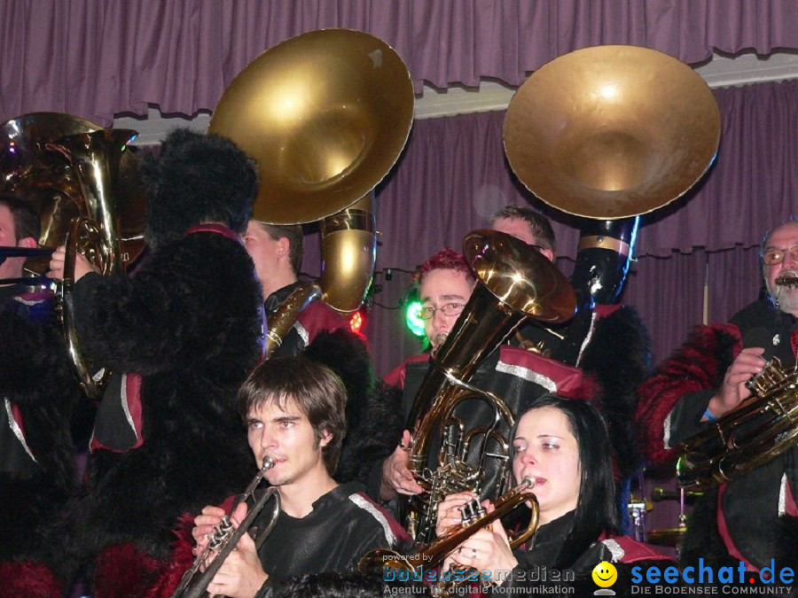 Fanfarenball mit Tom Alex Band: Markelfingen am Bodensee, 15.01.2011