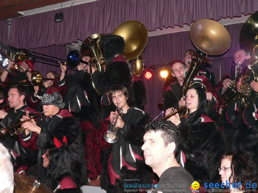 Fanfarenball mit Tom Alex Band: Markelfingen am Bodensee, 15.01.2011