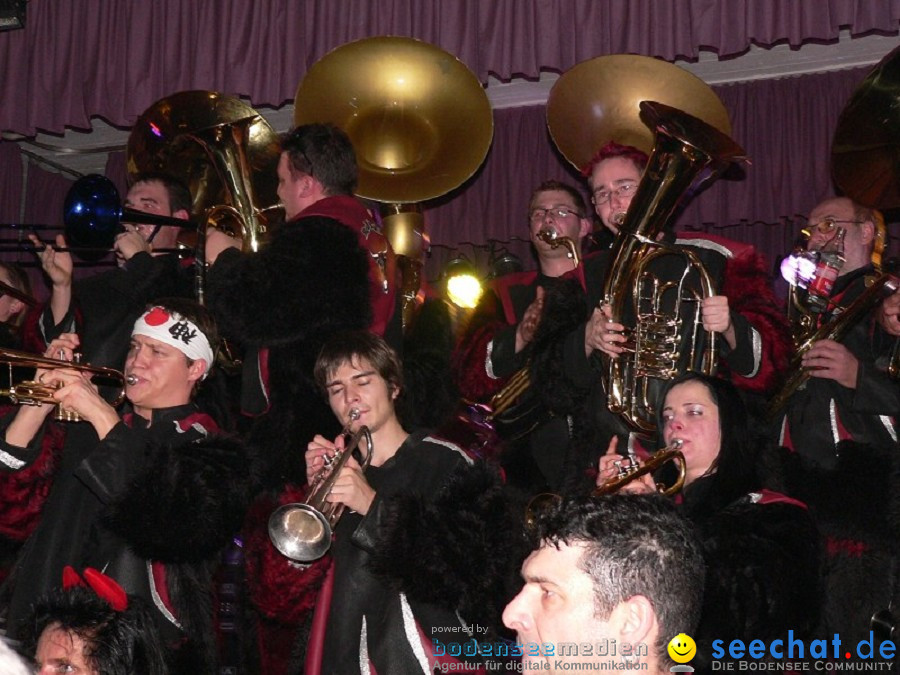 Fanfarenball mit Tom Alex Band: Markelfingen am Bodensee, 15.01.2011