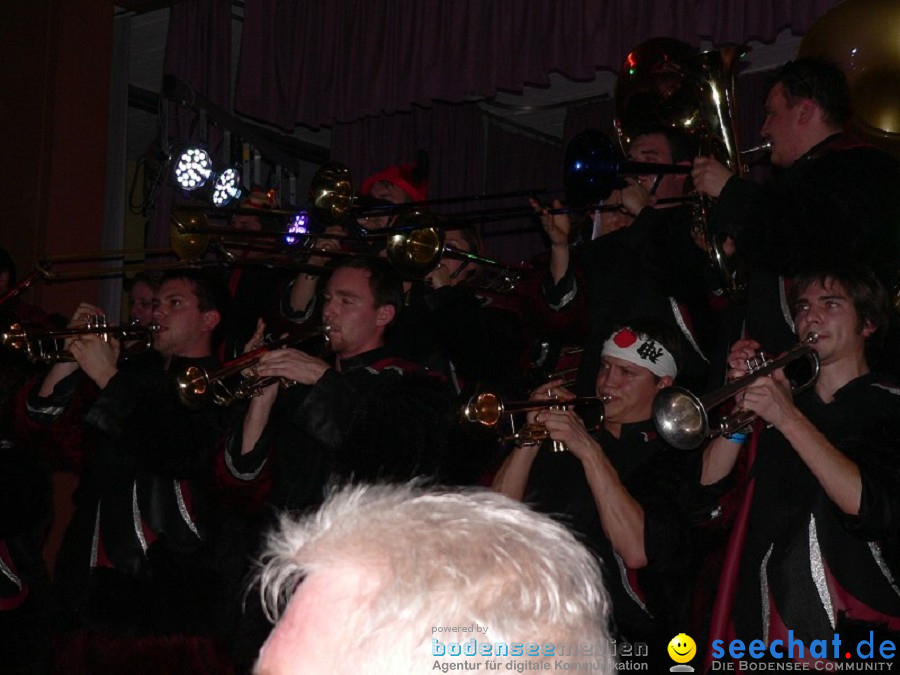 Fanfarenball mit Tom Alex Band: Markelfingen am Bodensee, 15.01.2011