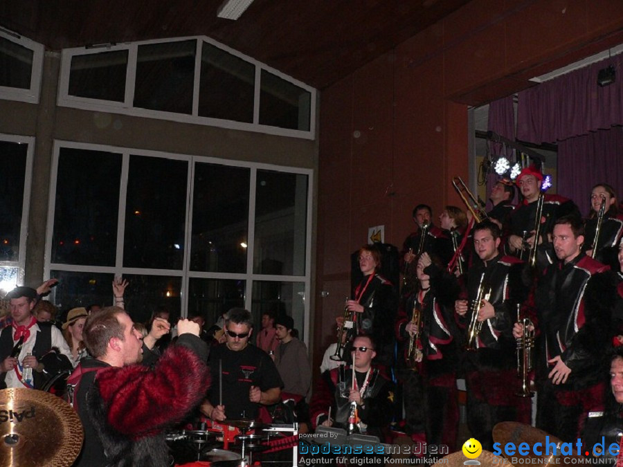 Fanfarenball mit Tom Alex Band: Markelfingen am Bodensee, 15.01.2011