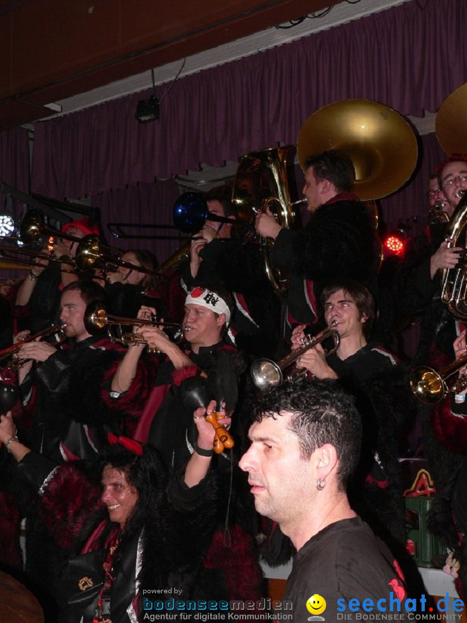 Fanfarenball mit Tom Alex Band: Markelfingen am Bodensee, 15.01.2011