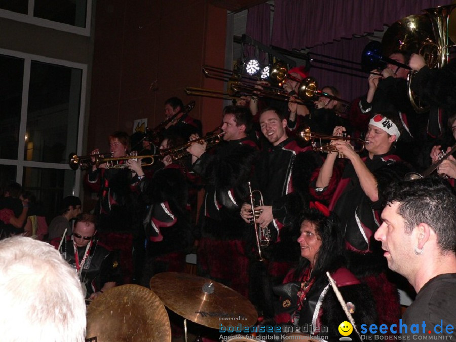 Fanfarenball mit Tom Alex Band: Markelfingen am Bodensee, 15.01.2011