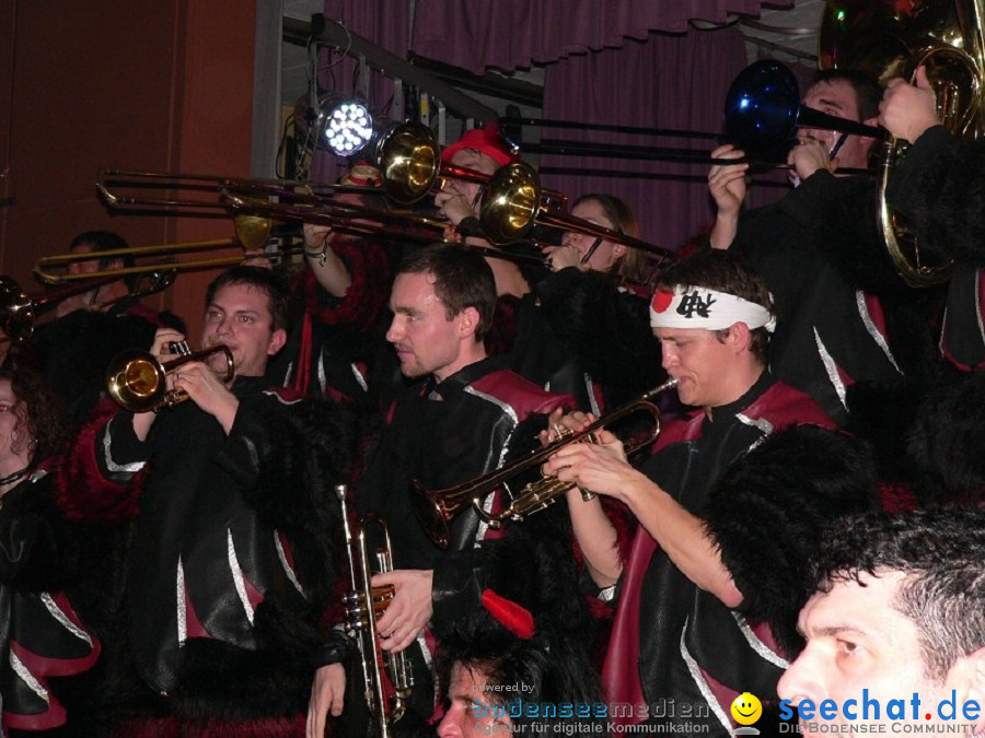 Fanfarenball mit Tom Alex Band: Markelfingen am Bodensee, 15.01.2011