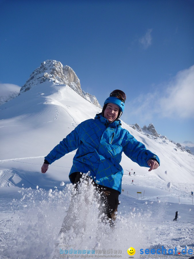 Skimax Perfect Sunday: Warth im Arlberg, 22.01.2011