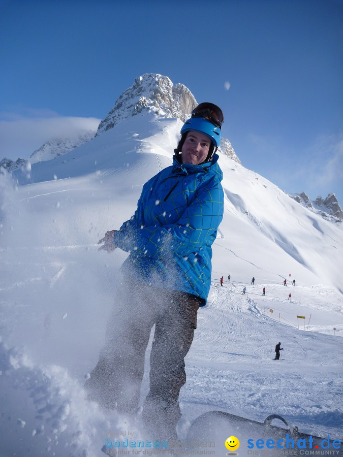 Skimax Perfect Sunday: Warth im Arlberg, 22.01.2011