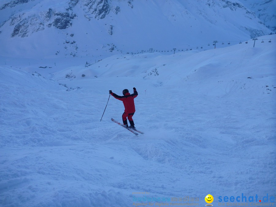 Skimax Perfect Sunday: Warth im Arlberg, 22.01.2011