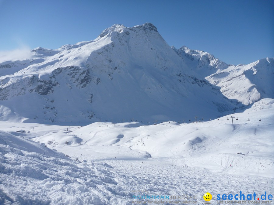 Skimax Perfect Sunday: Warth im Arlberg, 22.01.2011