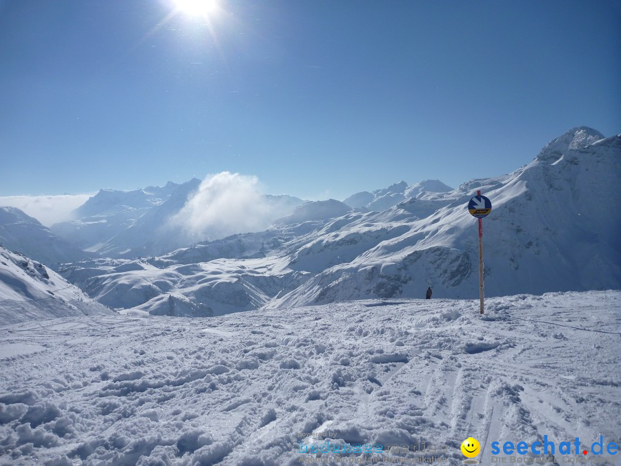 Skimax Perfect Sunday: Warth im Arlberg, 22.01.2011