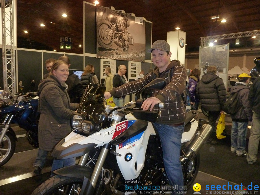 Motorradwelt Bodensee 2011 Messe in Friedrichshafen