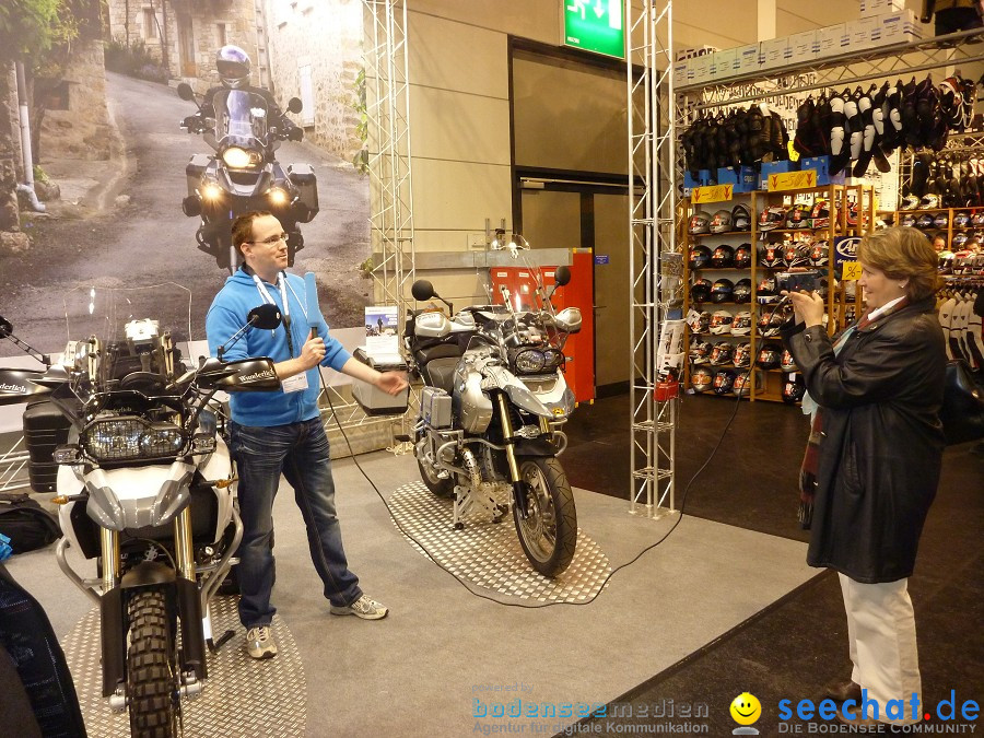 Motorradwelt Bodensee 2011 Messe in Friedrichshafen