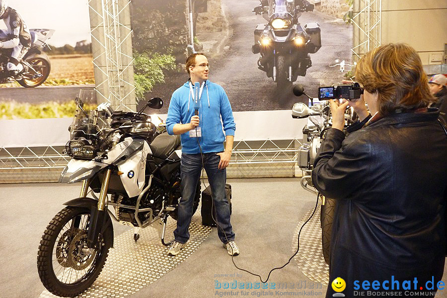 Motorradwelt Bodensee 2011 Messe in Friedrichshafen