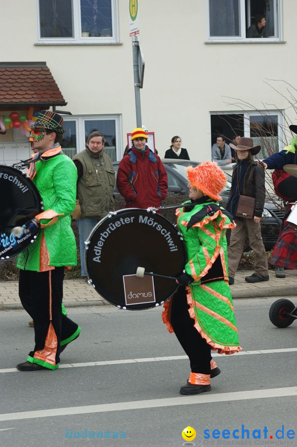 Narrenbaumstellen: Orsingen am Bodensee, 29.01.2011