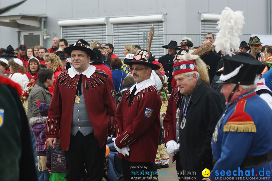 Narrenbaumstellen: Orsingen am Bodensee, 29.01.2011