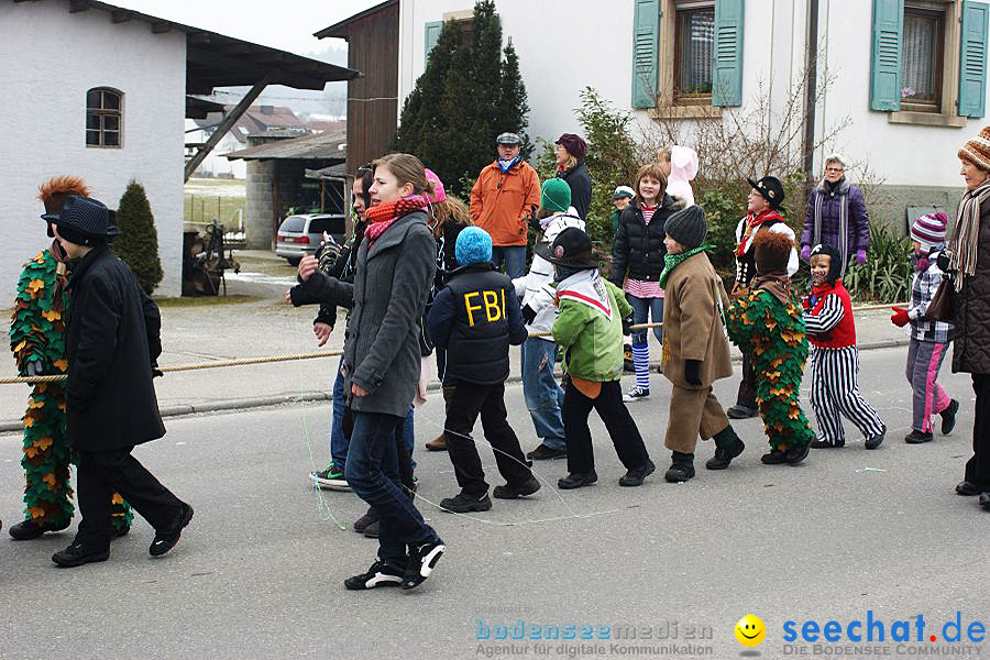 Narrenbaumstellen: Orsingen am Bodensee, 29.01.2011