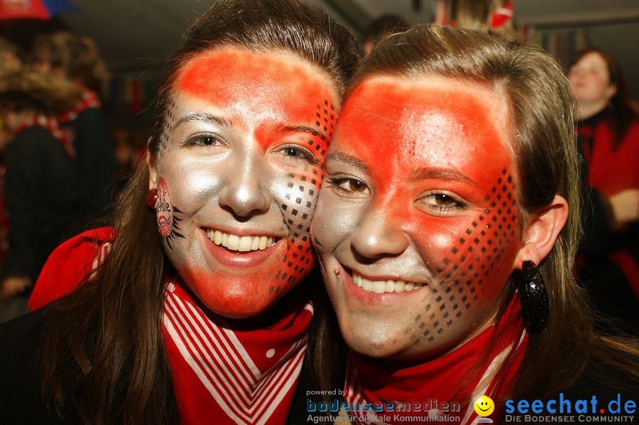 Narrentreffen - Festzelt: Orsingen am Bodensee, 29.01.2011