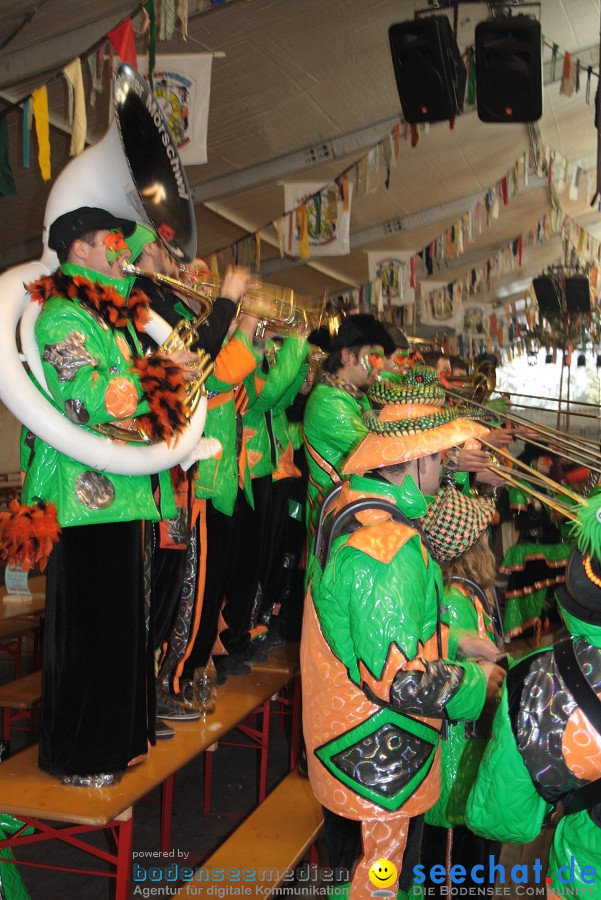 Narrentreffen 2010 - Festzelt: Orsingen am Bodensee, 29.01.2011