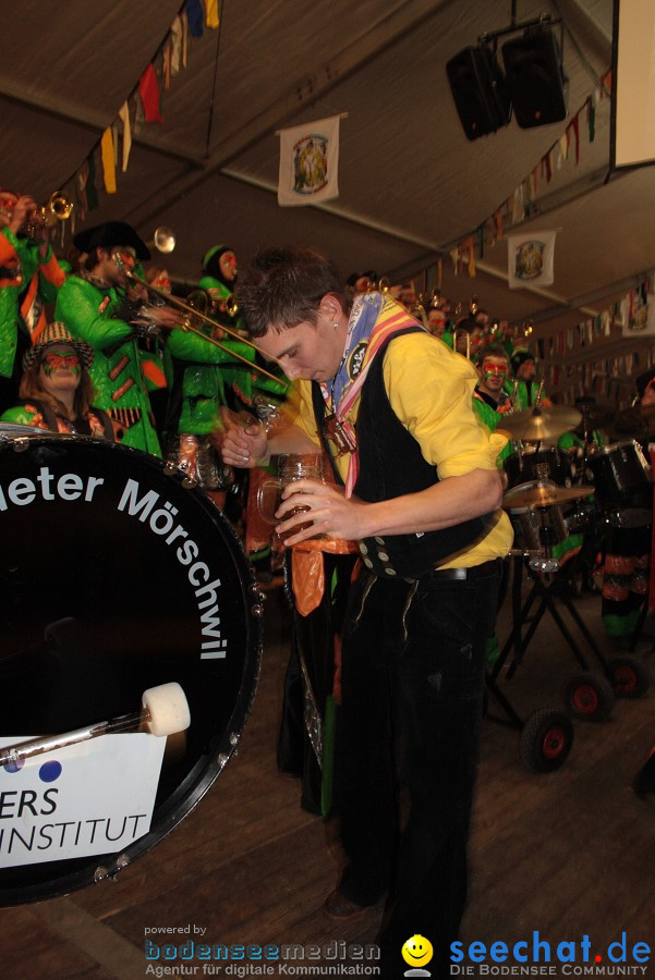 Narrentreffen 2010 - Festzelt: Orsingen am Bodensee, 29.01.2011