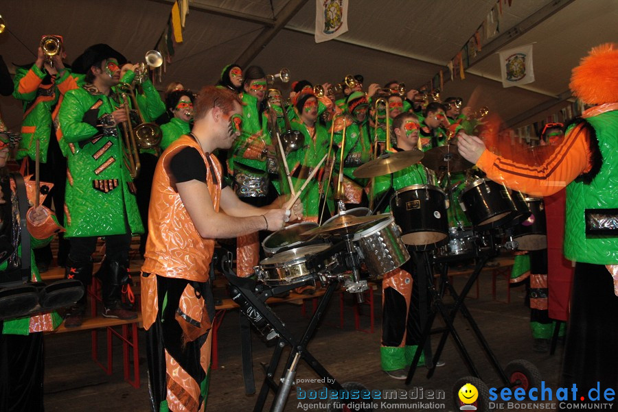 Narrentreffen 2010 - Festzelt: Orsingen am Bodensee, 29.01.2011