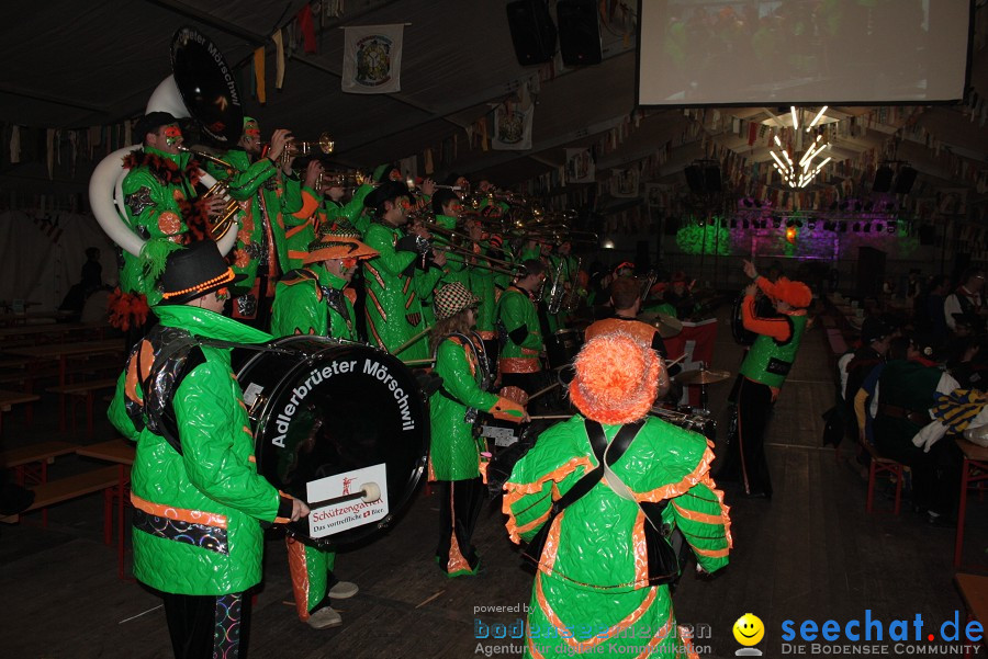 Narrentreffen 2010 - Festzelt: Orsingen am Bodensee, 29.01.2011