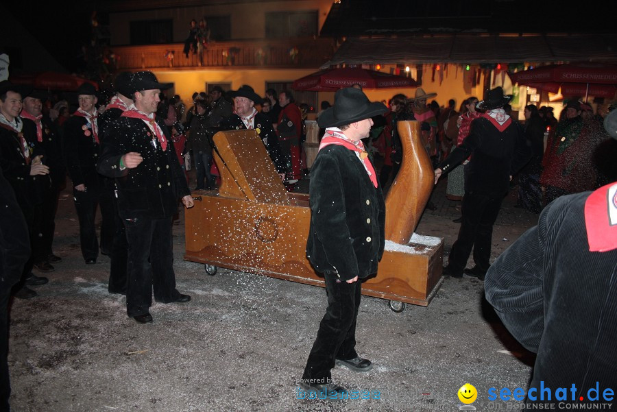 Narrentreffen 2010 - Festzelt: Orsingen am Bodensee, 29.01.2011