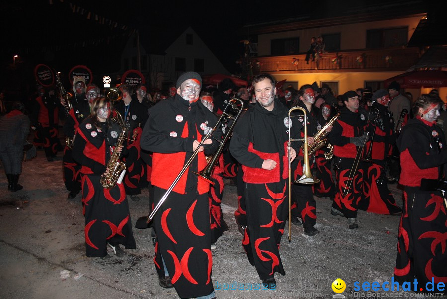 Narrentreffen 2010 - Festzelt: Orsingen am Bodensee, 29.01.2011