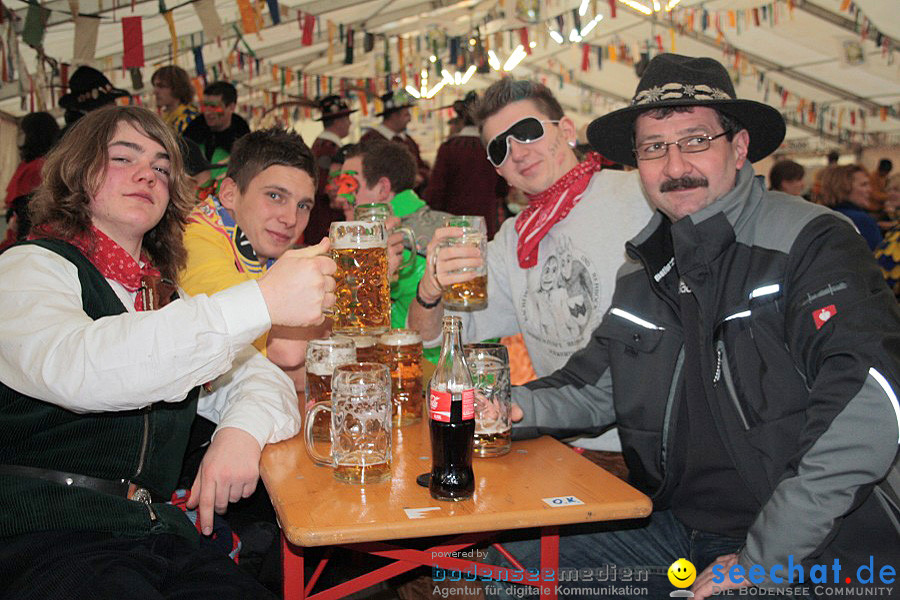 Narrentreffen 2010 - Festzelt: Orsingen am Bodensee, 29.01.2011