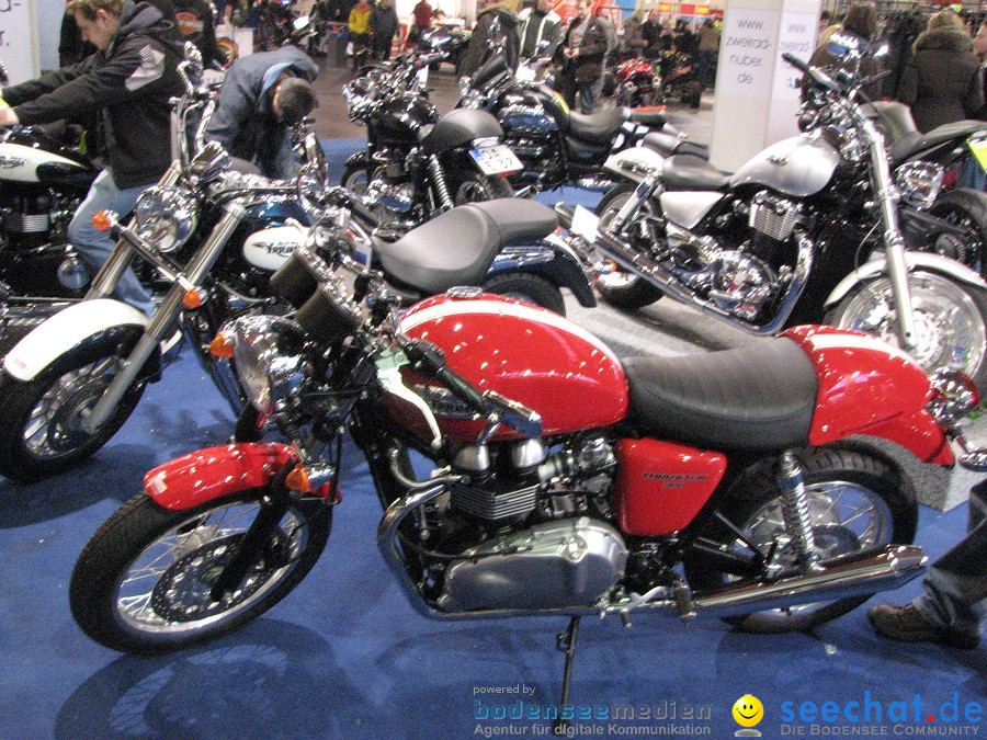 Motorradwelt Bodensee 2011 Messe in Friedrichshafen, 28.01.2011