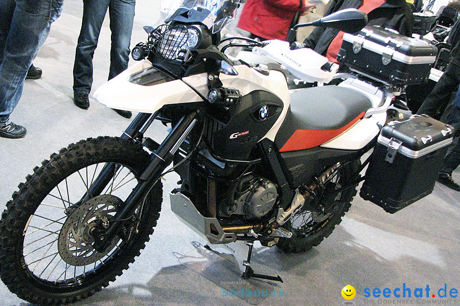 Motorradwelt Bodensee 2011 Messe in Friedrichshafen, 28.01.2011