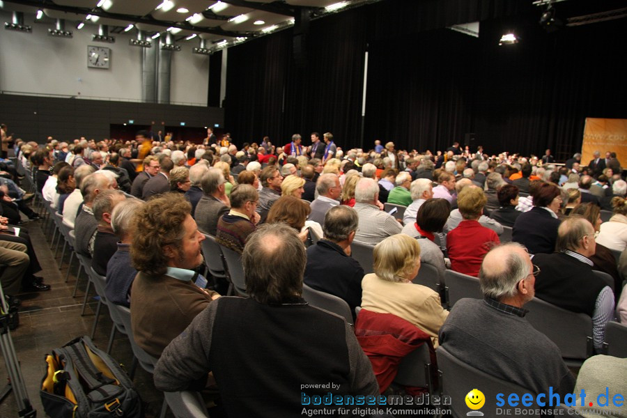 Kanzlerin Angela Merkel - CDU Wahlkampf: Ravensburg, 14.02.2011