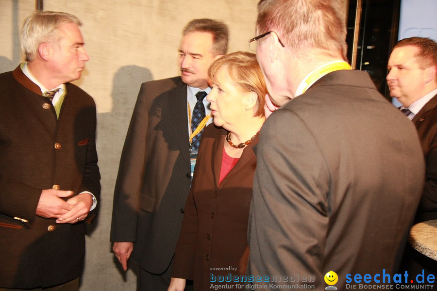 Kanzlerin Angela Merkel - CDU Wahlkampf: Ravensburg, 14.02.2011