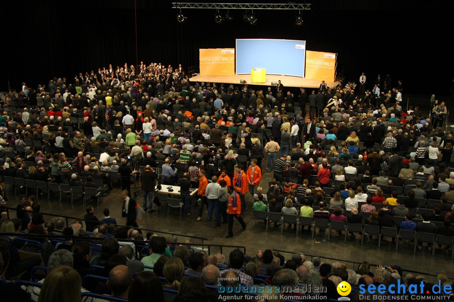 Kanzlerin Angela Merkel - CDU Wahlkampf: Ravensburg, 14.02.2011