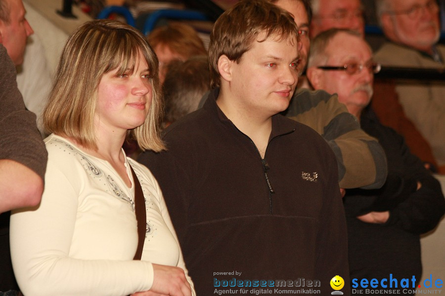 Kanzlerin Angela Merkel - CDU Wahlkampf: Ravensburg, 14.02.2011