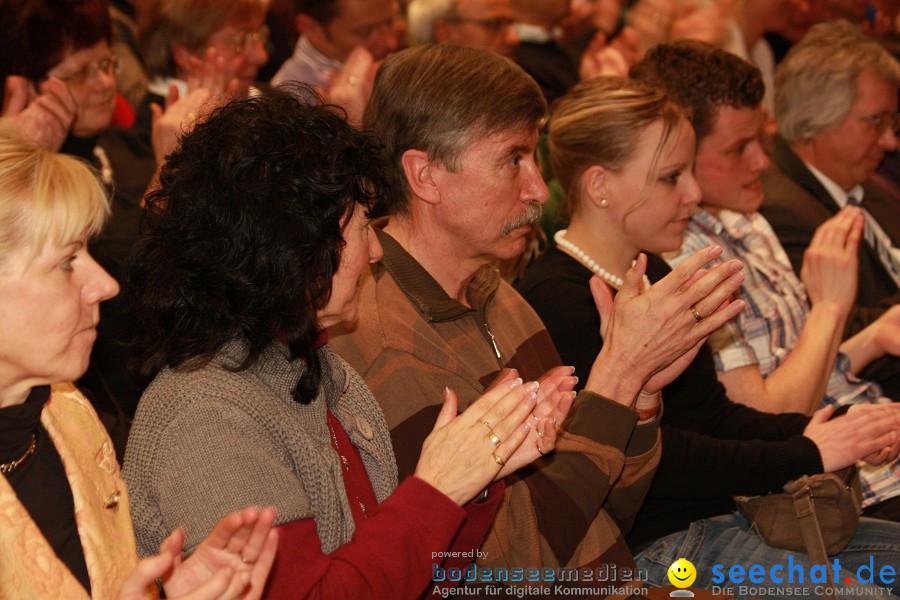 Kanzlerin Angela Merkel - CDU Wahlkampf: Ravensburg, 14.02.2011