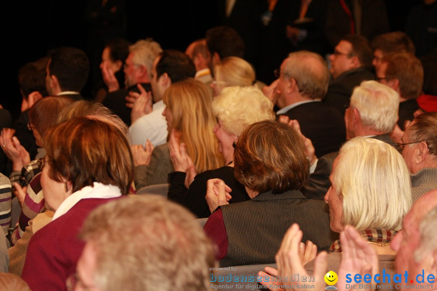 Kanzlerin Angela Merkel - CDU Wahlkampf: Ravensburg, 14.02.2011