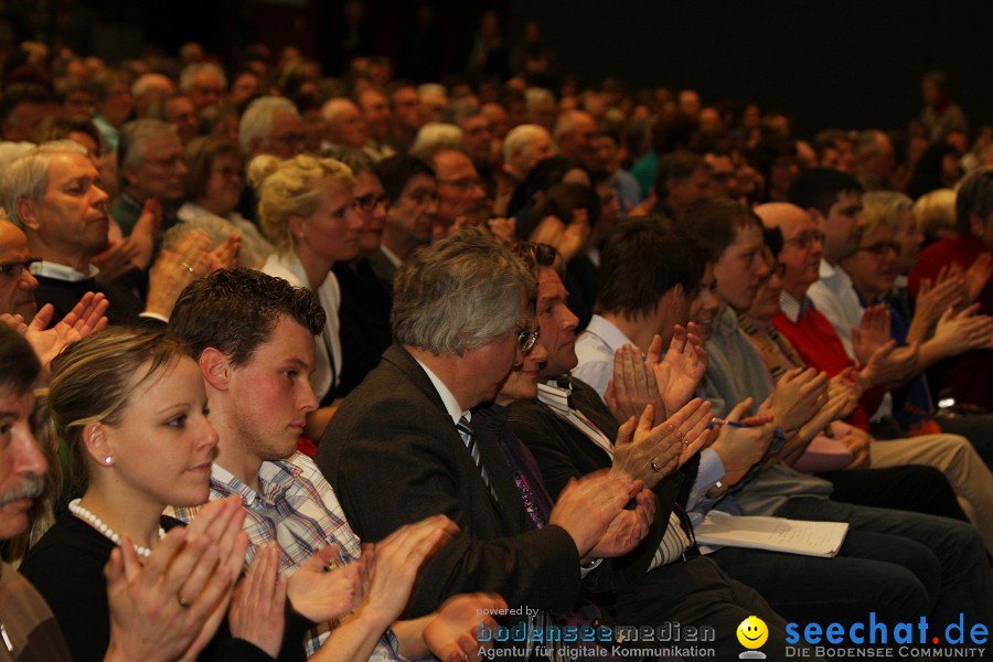 Kanzlerin Angela Merkel - CDU Wahlkampf: Ravensburg, 14.02.2011