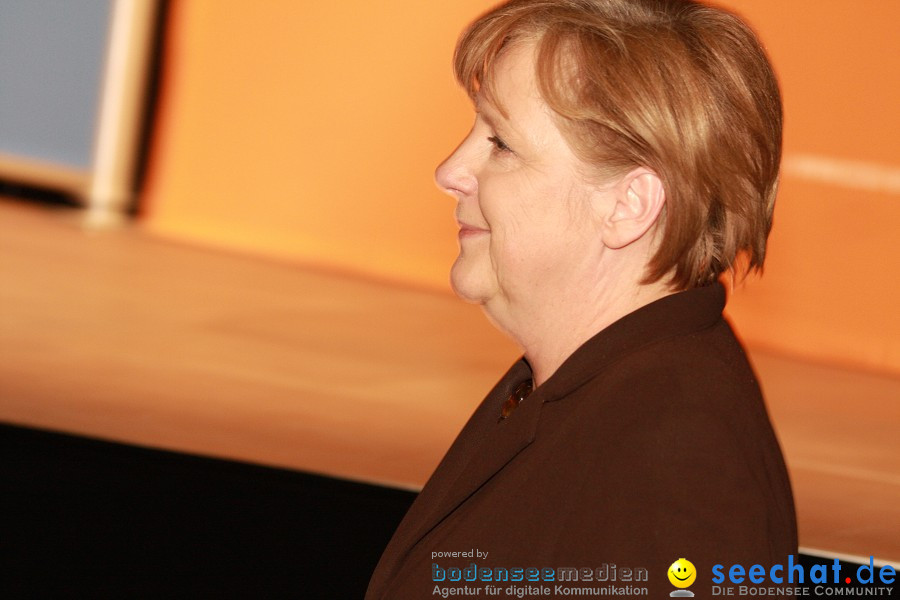 Kanzlerin Angela Merkel - CDU Wahlkampf: Ravensburg, 14.02.2011