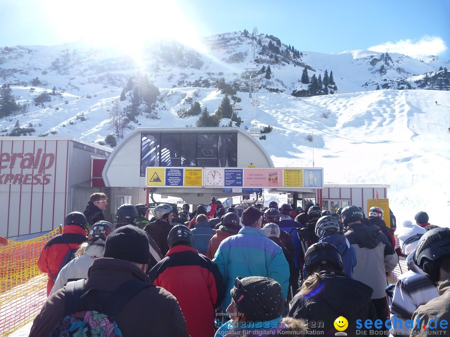 Skimax Perfect Sunday: Warth im Arlberg, 19.02.2011